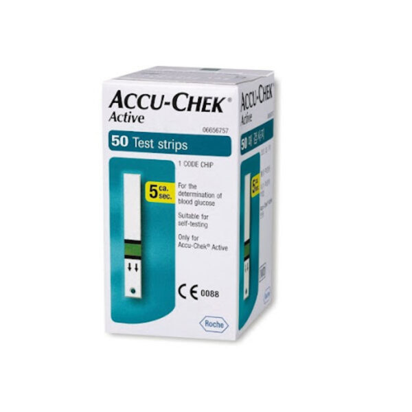 ACCU CHEK ACTIVE BANDELETTES 50 PIECES
