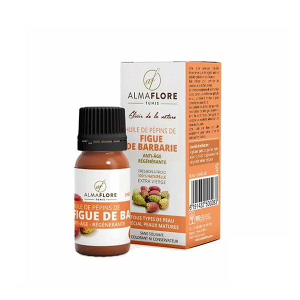 ALMAFLORE HUILE DE PEPINS DE FIGUE DE BARBARIE 10ML