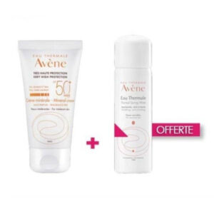 AVENE CREME MINERALE SPF50+50 ML , EAU THERMALE  50ML