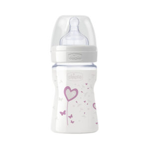 CHICCO BIB EN VERRE 150ML GIRL