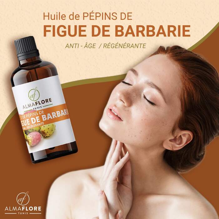 ALMAFLORE HUILE PEPIN DE FIGUE DE BARBARIE 50ML