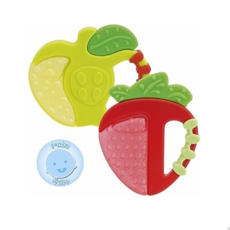 CHICCO Anneaux de dentition Réfrigérant Fraise/Pomme