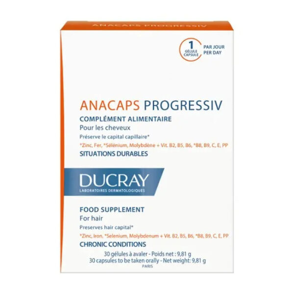 DUCRAY ANACAPS PROGRESSIV B/30 GELULES