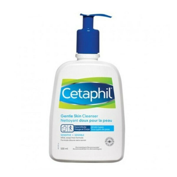 CETAPHIL LOTION NETTOYANTE PEAUX SECHES VISAGE ET CORPS 500ML