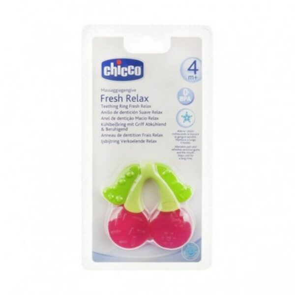 CHICCO ANNEAU DE DENTITION CHERRY 4M+