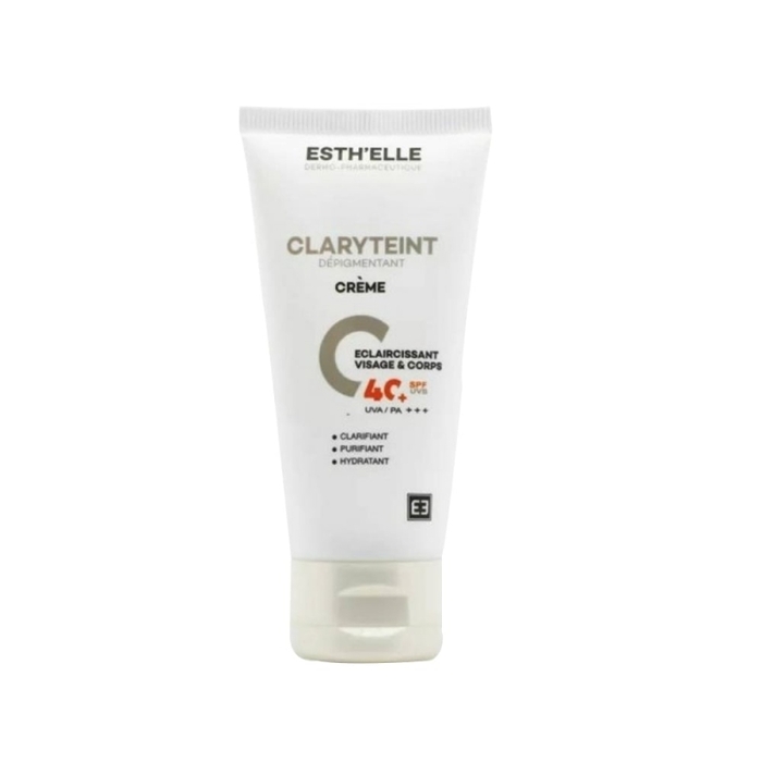 ESTHELLE CLARYTEINT CREME ECLAIRCISSANT SPF 40+ INVISIBLE , 50GR