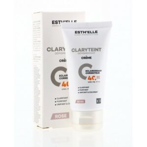 ESTHELLE CLARYTEINT CREME ECLAIRCISSANTE SPF40+ ROSE ,50 GR
