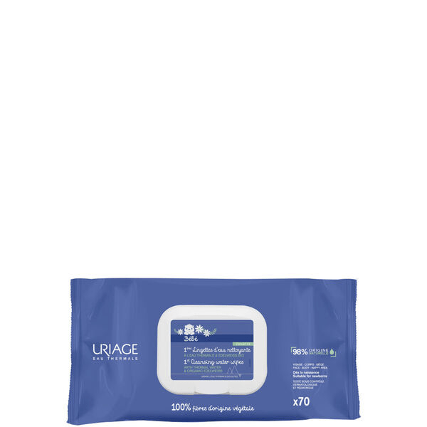 URIAGE BEBE 1ERE LINGETTES NETTOYANTES - 70 LINGETTES