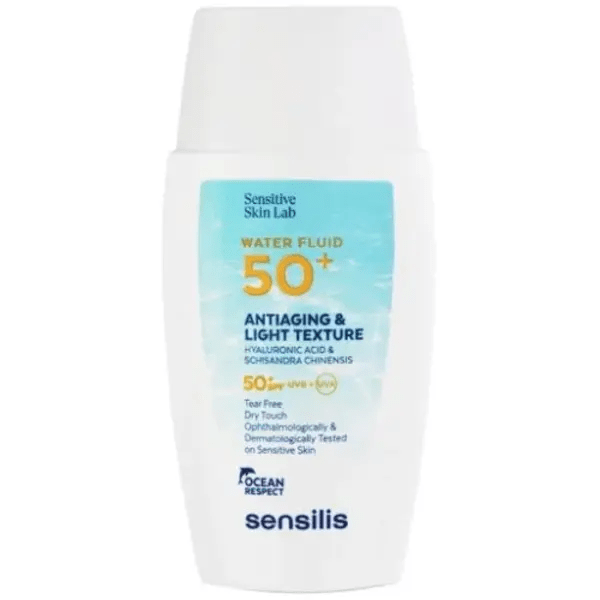 SENSILIS SENSITIVE SKIN WATER FLUID INVISIBLE SPF50+ 40ML
