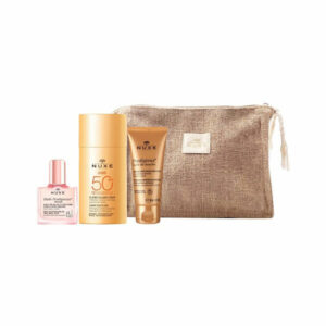 NUXE TROUSSE FLUIDE LEGER SPF50+ 50ML+PRODIGIEUX HUILE DE DOUCHE 30ML (OFFERT)+HUILE PRODIGIEUSE FLORALE 10ML (OFFERT)